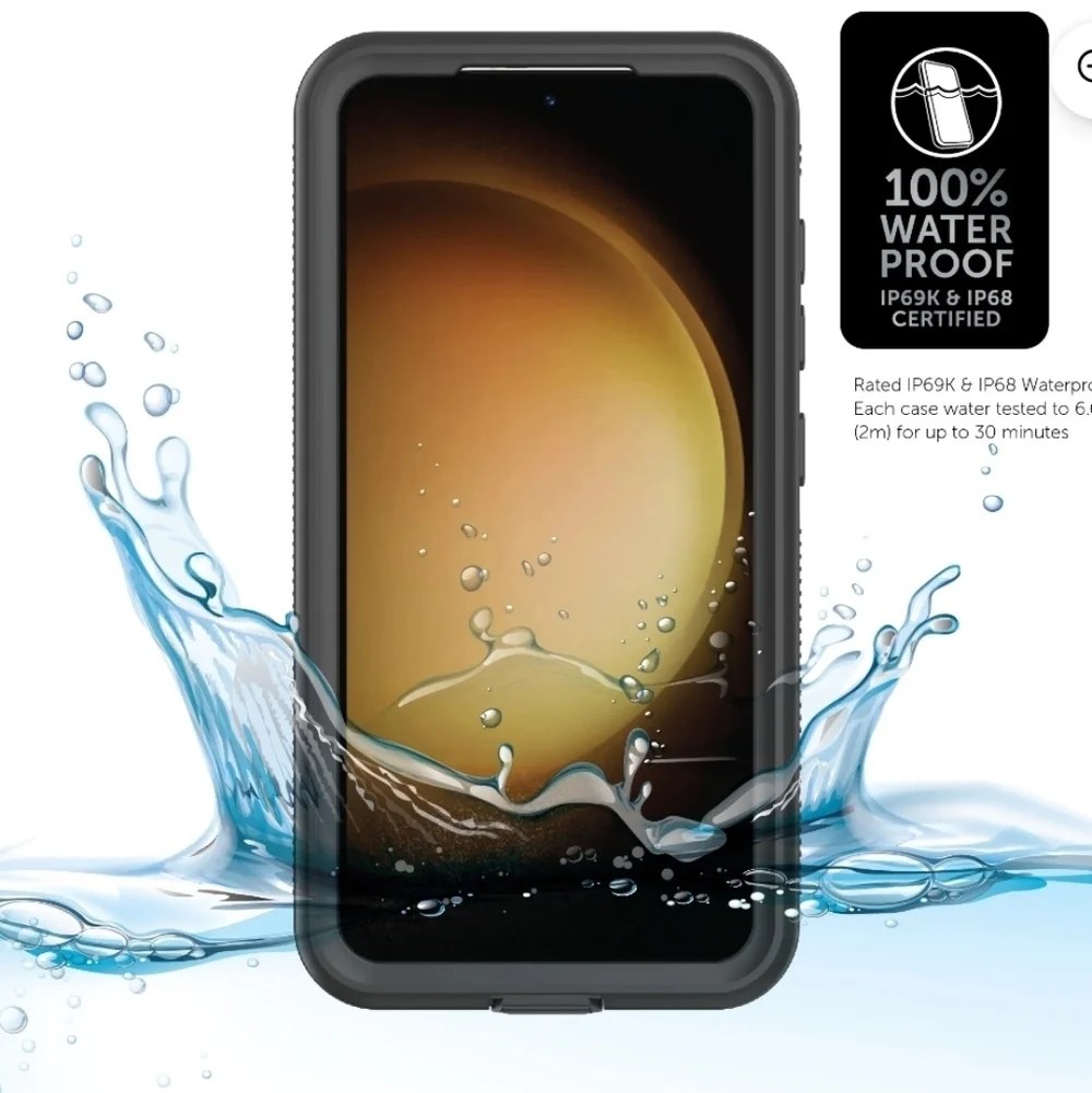 New Body Glove Tidal Waterproof Case for Samsung Galaxy S23+ 5G 6FT Drop